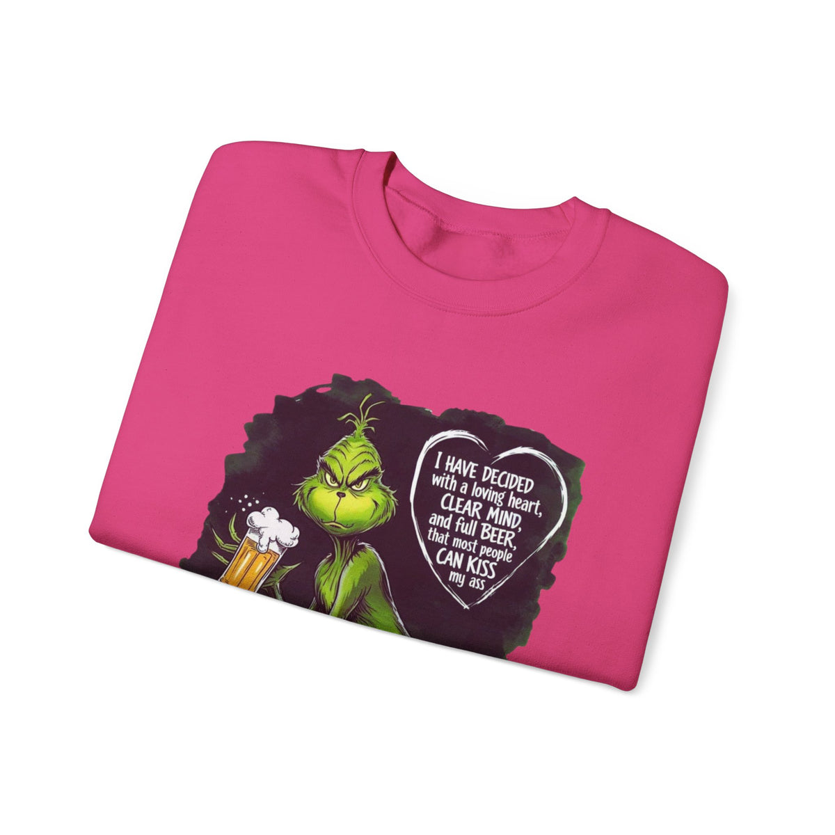 I Have Decided Grinch Unisex Heavy Blend™ Crewneck Sweatshirt
