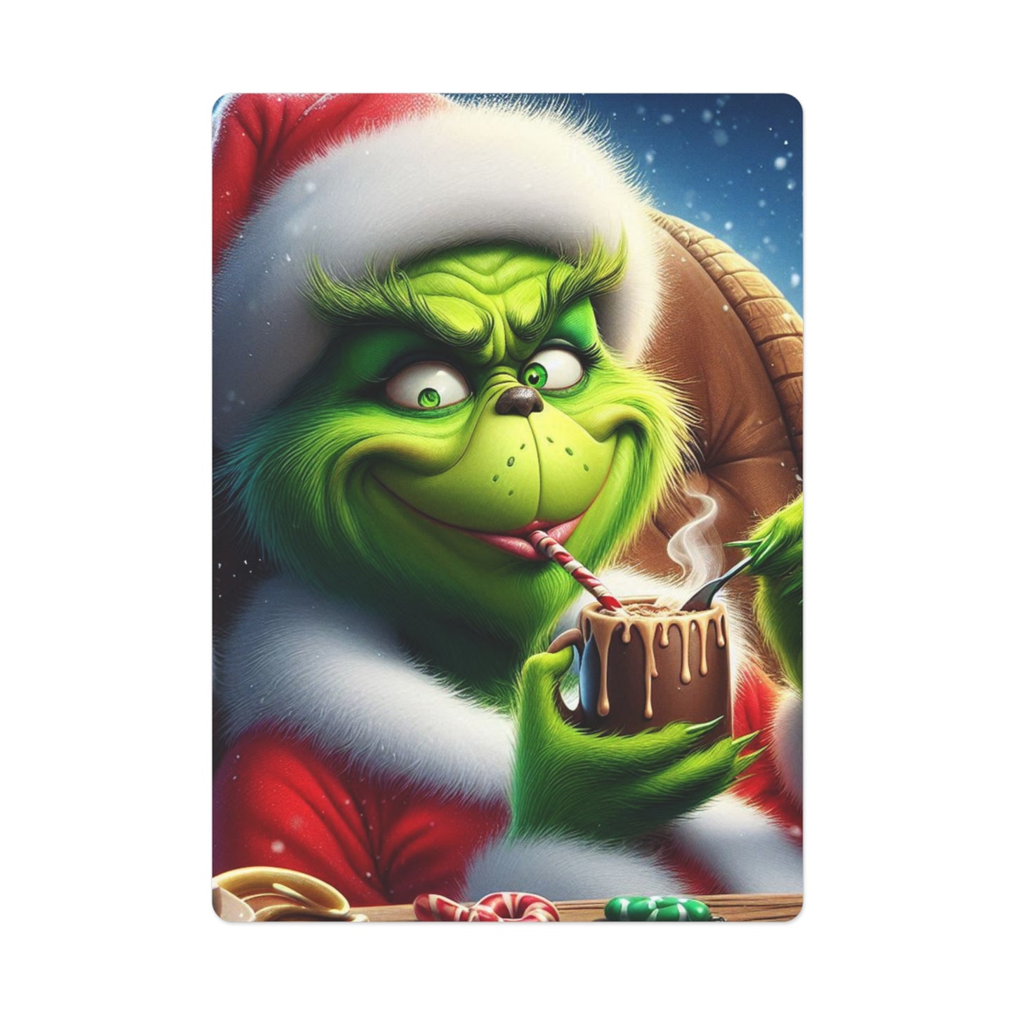 Grinch Poker Cards