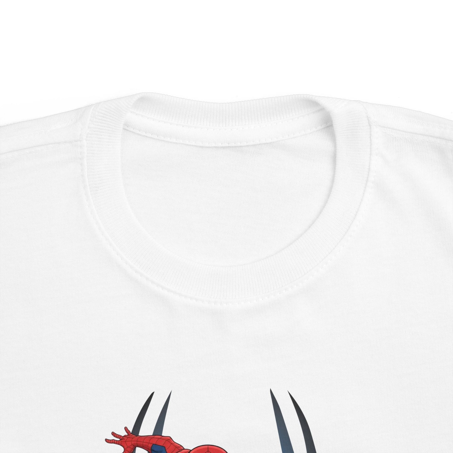 Spiderman Happy Birthday 2 Toddler's Fine Jersey Tee