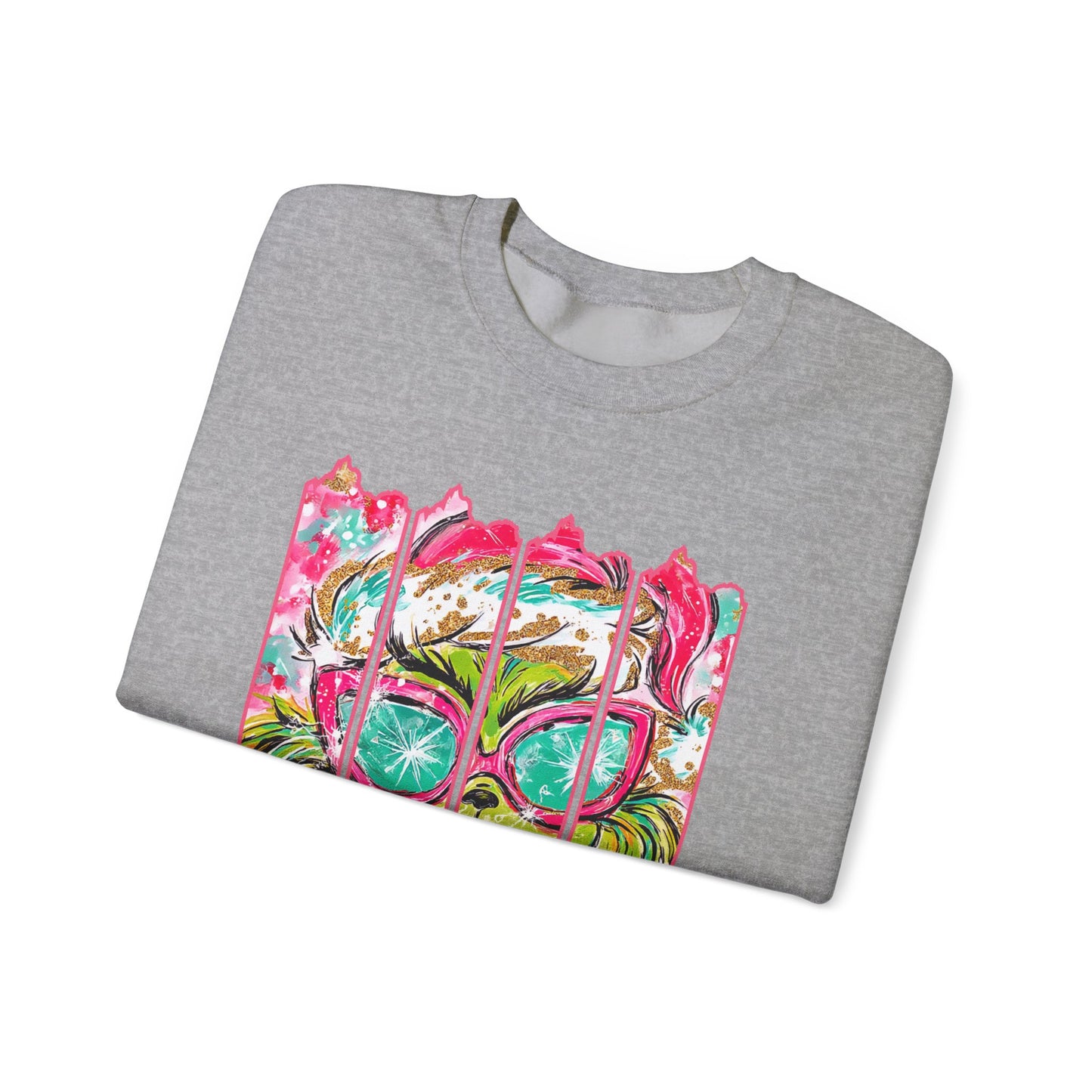 Merry Christmas Grinch Unisex Heavy Blend™ Crewneck Sweatshirt