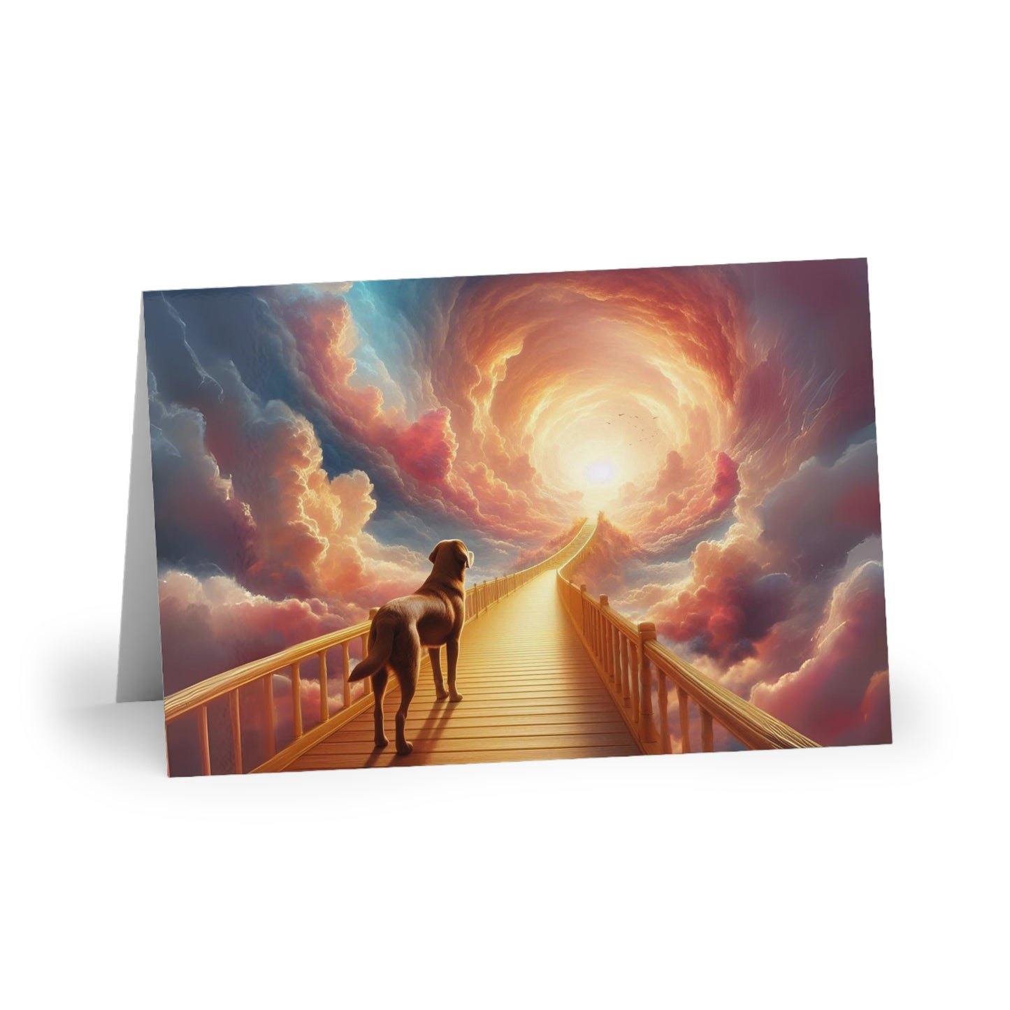 Dog Sympathy Greeting Cards (1 or 10-pcs)
