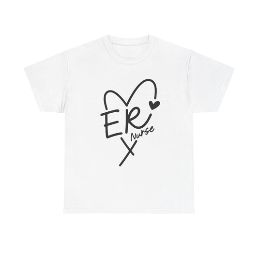 ER Nurse Unisex Heavy Cotton Tee
