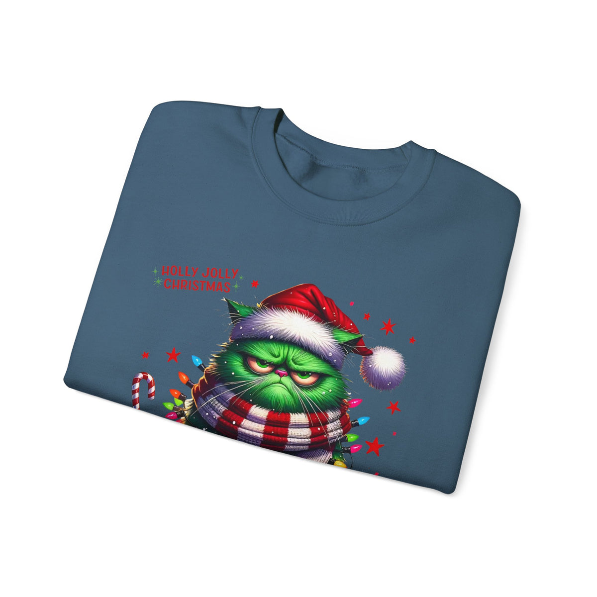 Holly Jolly Christmas Unisex Heavy Blend™ Crewneck Sweatshirt