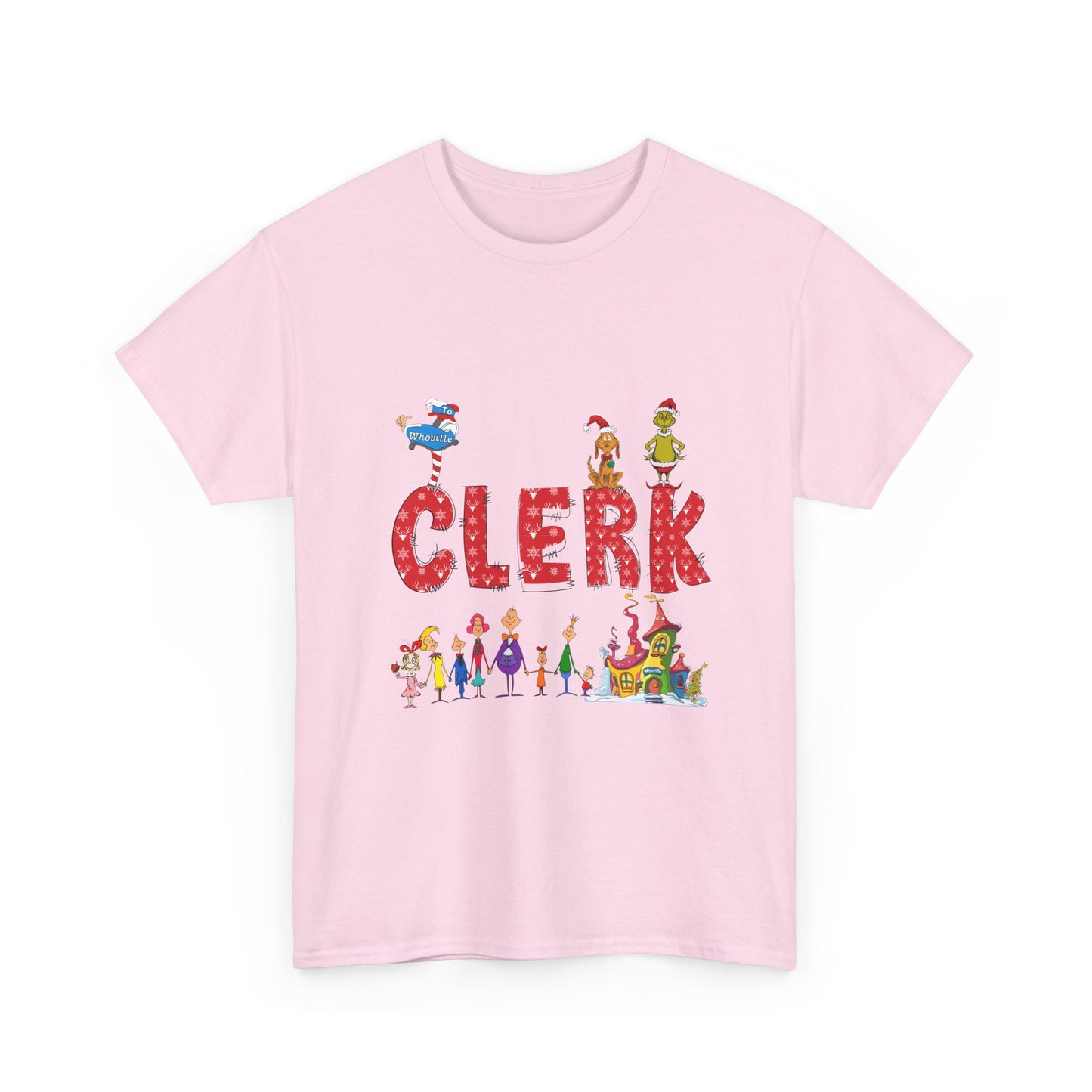 Clerk Grinch Unisex Heavy Cotton Tee