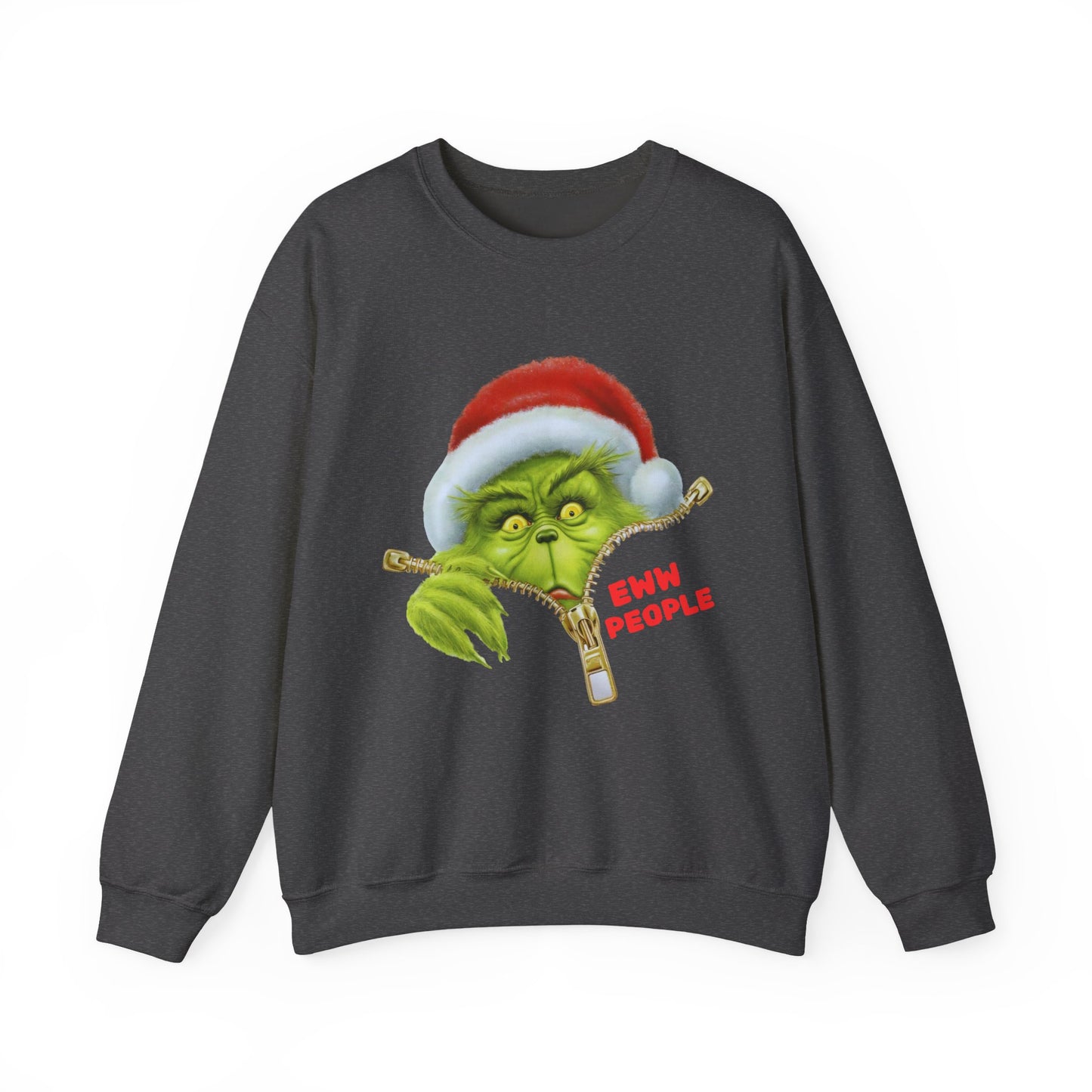Eww People Grinch Unisex Heavy Blend™ Crewneck Sweatshirt