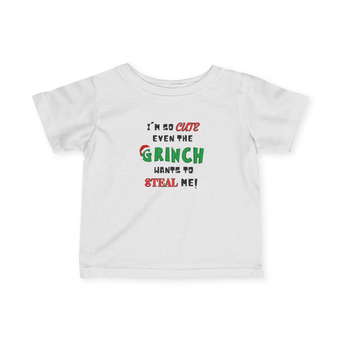 I'm So Cute Grinch Infant Fine Jersey Tee
