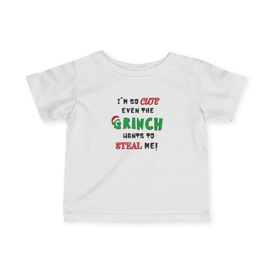 I'm So Cute Grinch Infant Fine Jersey Tee