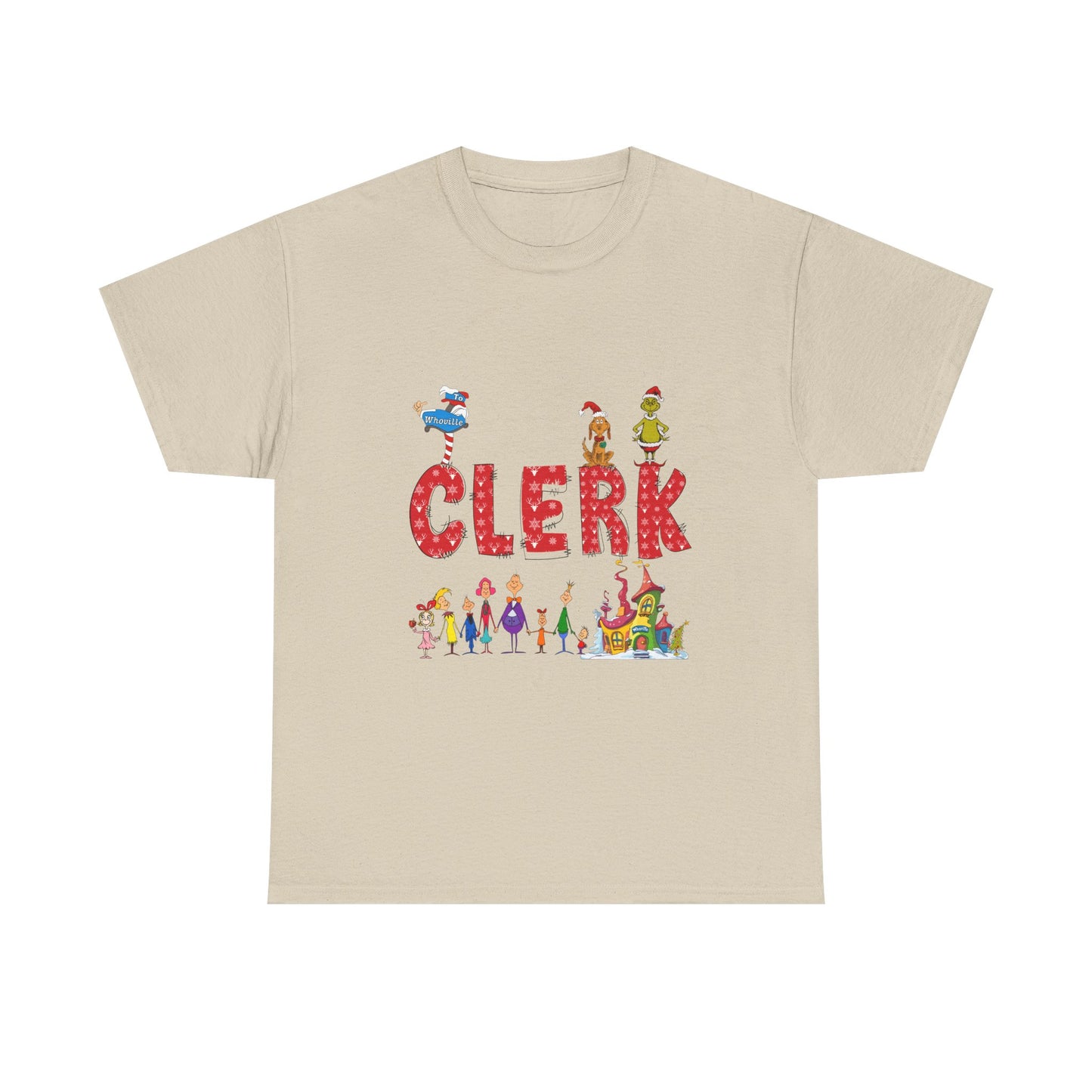 Clerk Grinch Unisex Heavy Cotton Tee
