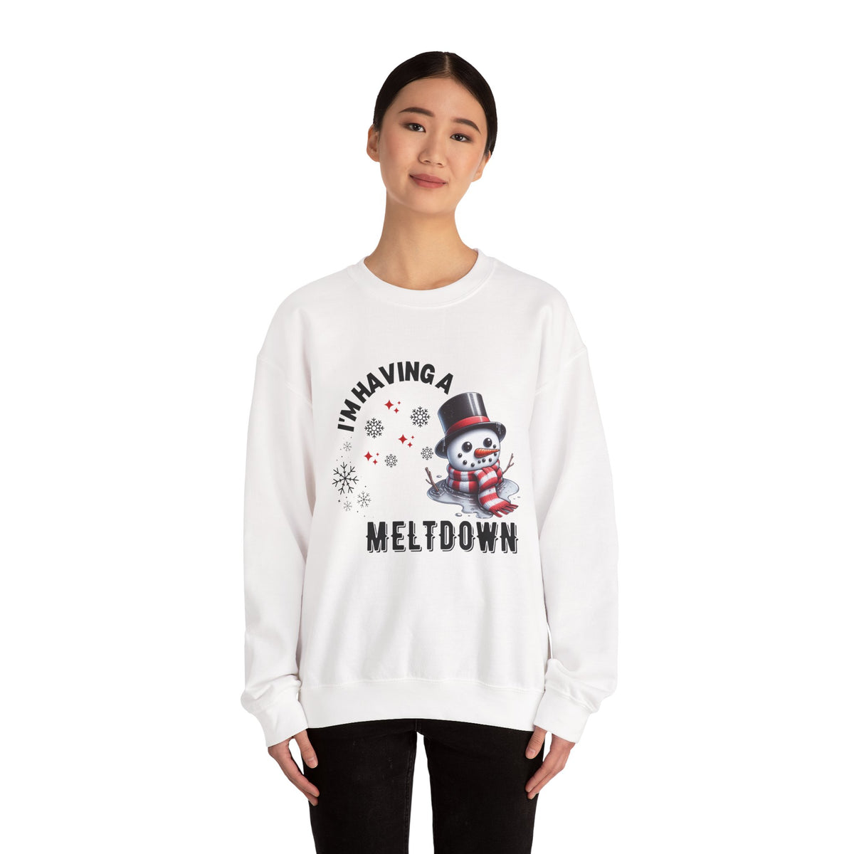 I'm Having A Meltdown Unisex Heavy Blend™ Crewneck Sweatshirt