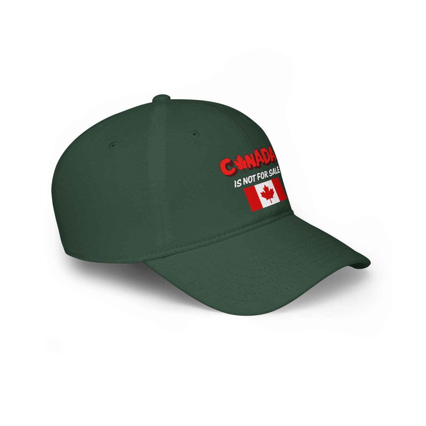Flag Canada Is Not For Sale Low Profile Baseball Cap