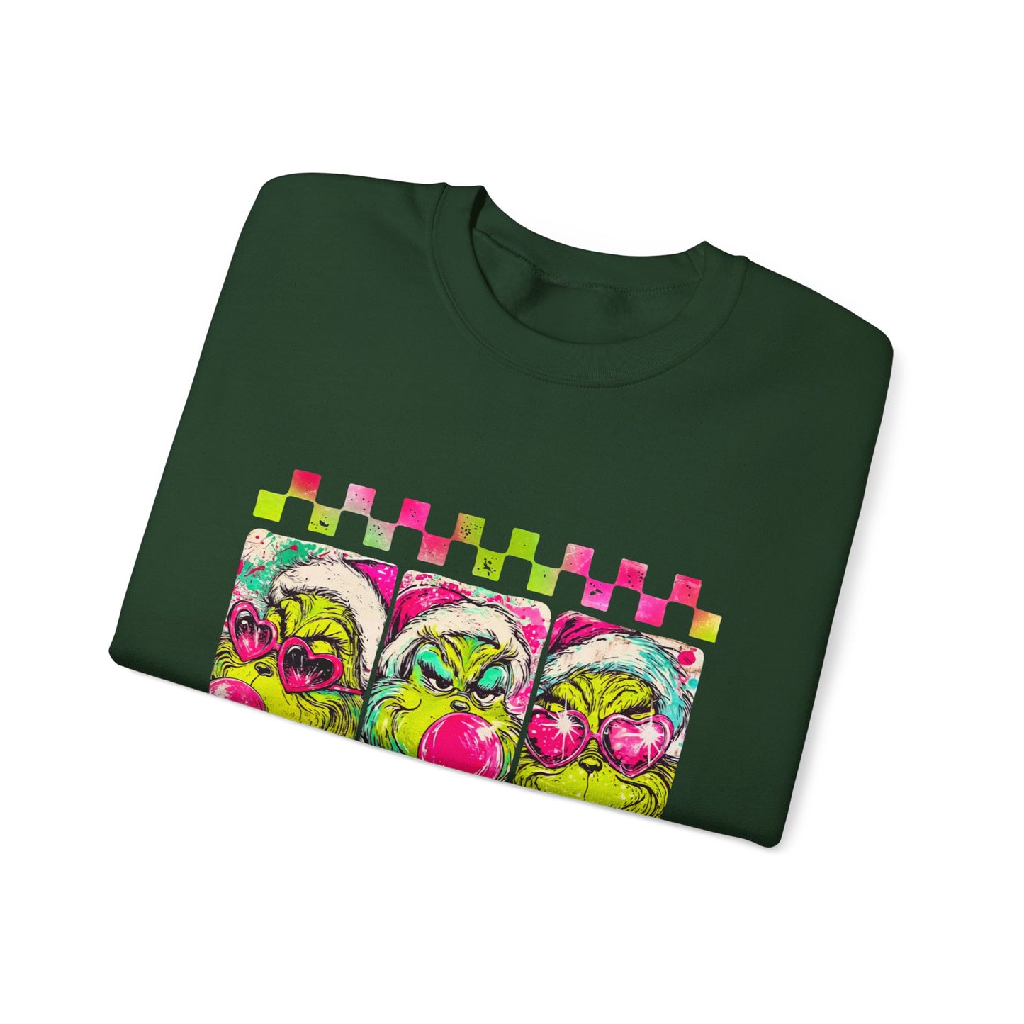 Pop Grinch Unisex Heavy Blend™ Crewneck Sweatshirt