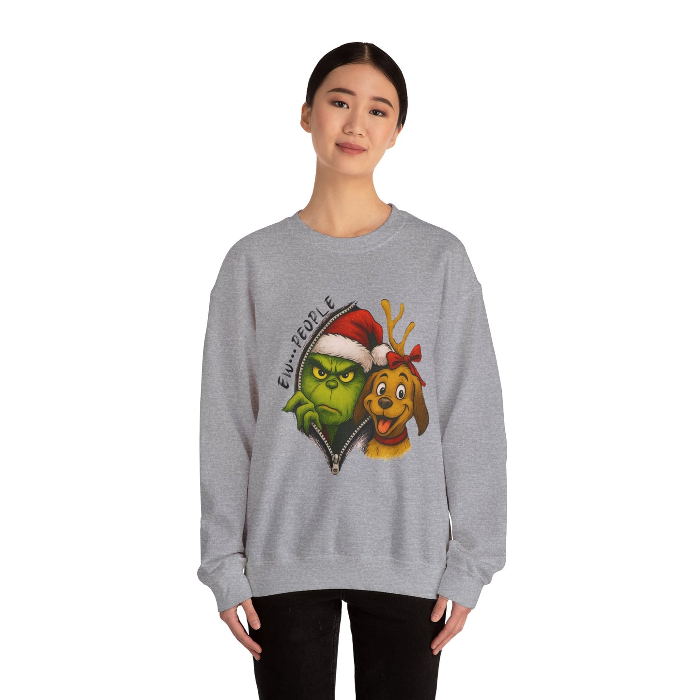 Ew... People Grinch Unisex Heavy Blend™ Crewneck Sweatshirt