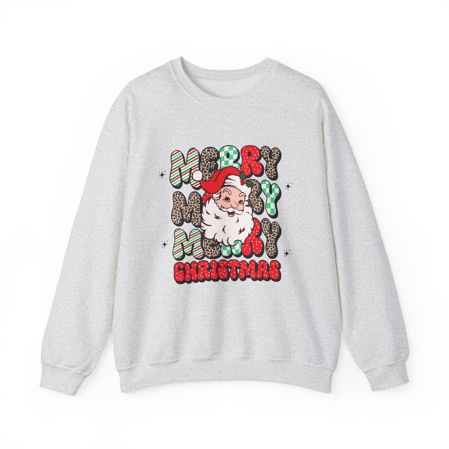 Merry Merry Christmas Unisex Heavy Blend™ Crewneck Sweatshirt