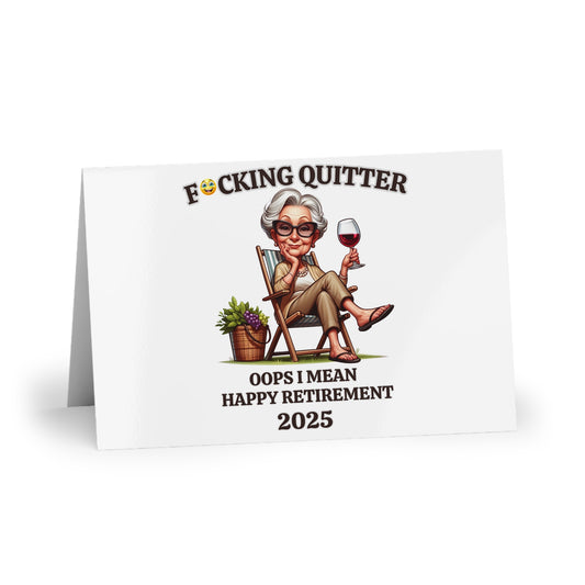 Retirement Blank Greeting Card