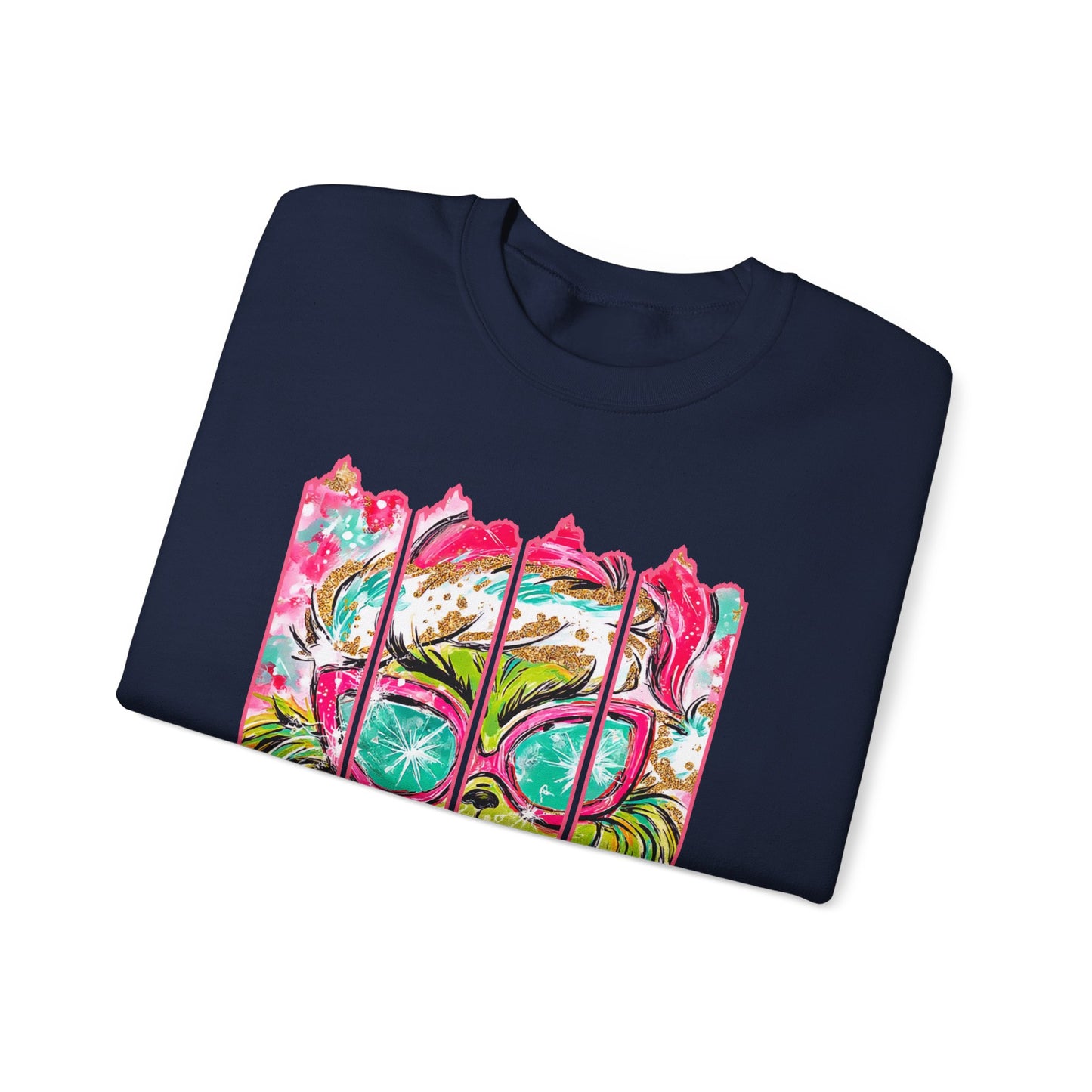 Merry Christmas Grinch Unisex Heavy Blend™ Crewneck Sweatshirt
