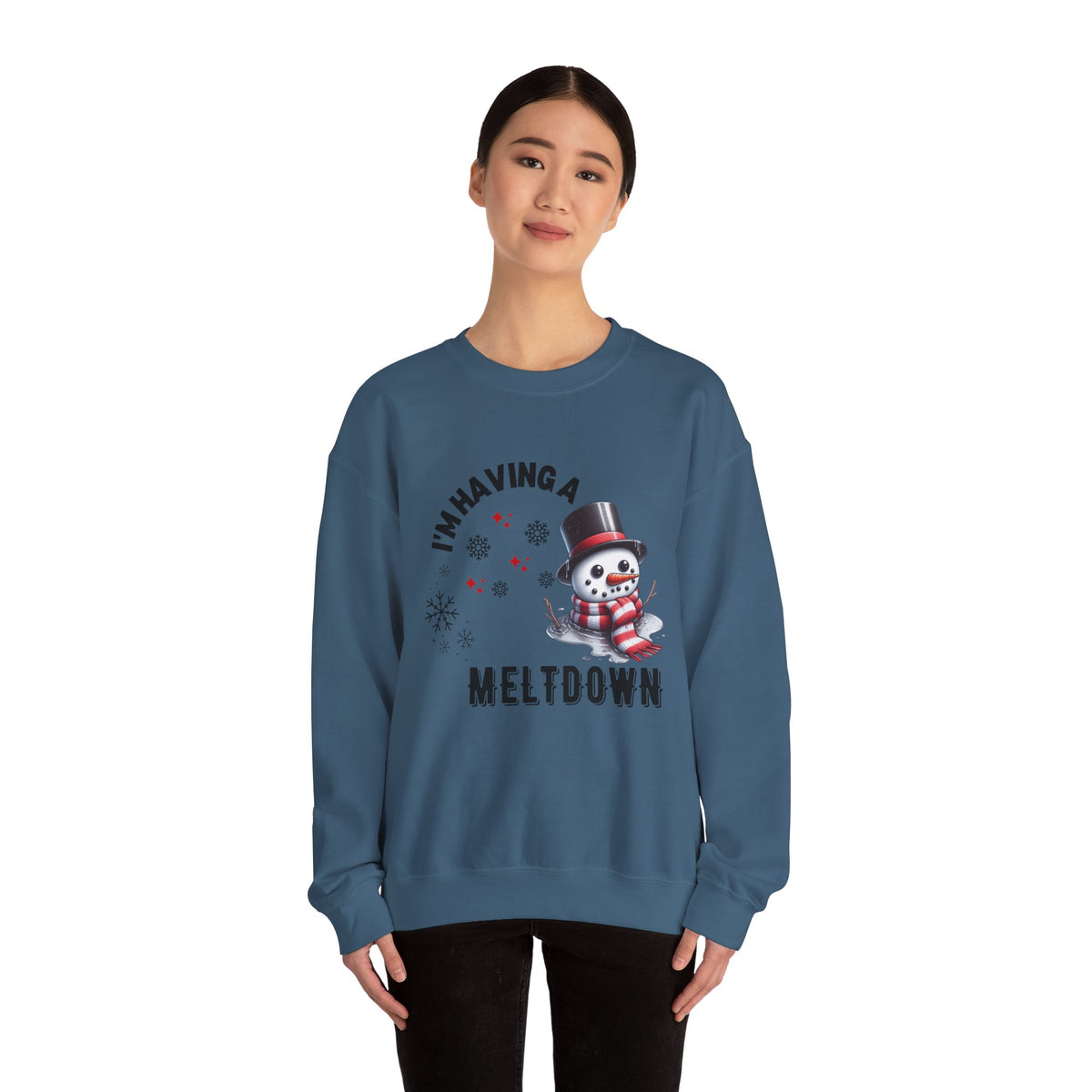 I'm Having A Meltdown Unisex Heavy Blend™ Crewneck Sweatshirt