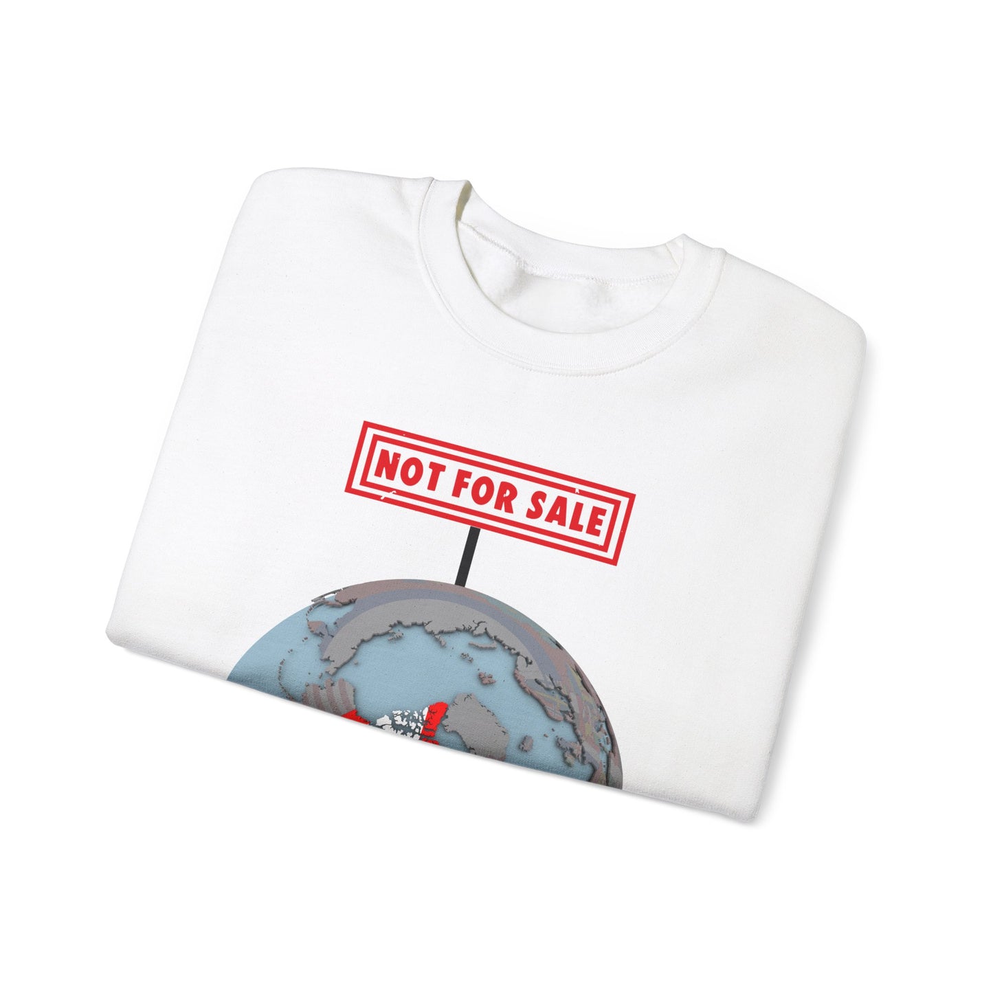 Canada Not For Sale Sign Crewneck Sweatshirt