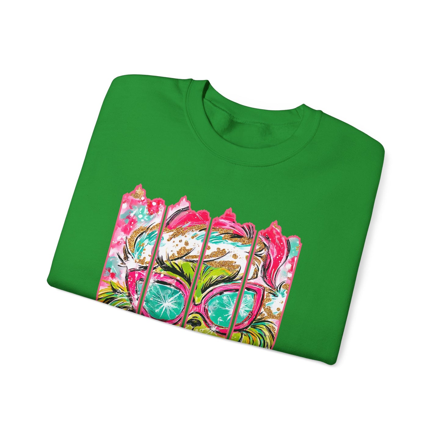 Merry Christmas Grinch Unisex Heavy Blend™ Crewneck Sweatshirt