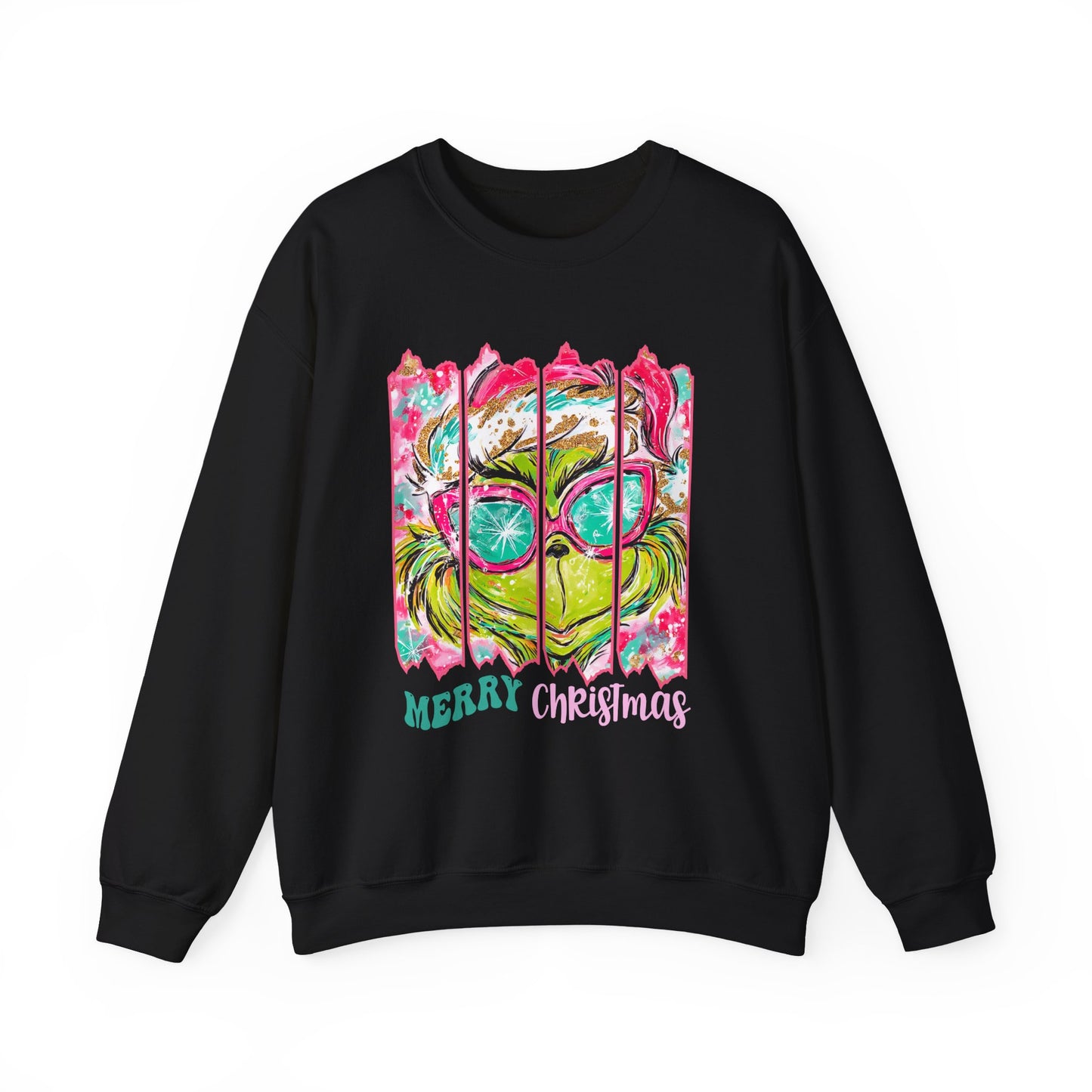Merry Christmas Grinch Unisex Heavy Blend™ Crewneck Sweatshirt
