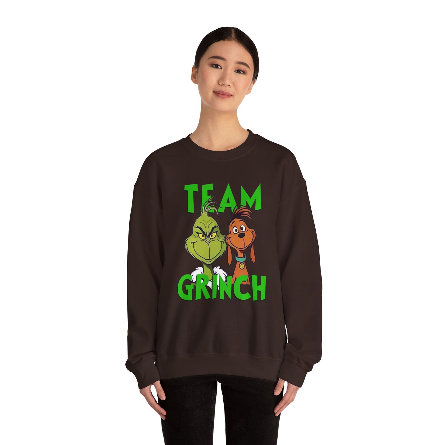 Team Grinch Unisex Heavy Blend™ Crewneck Sweatshirt
