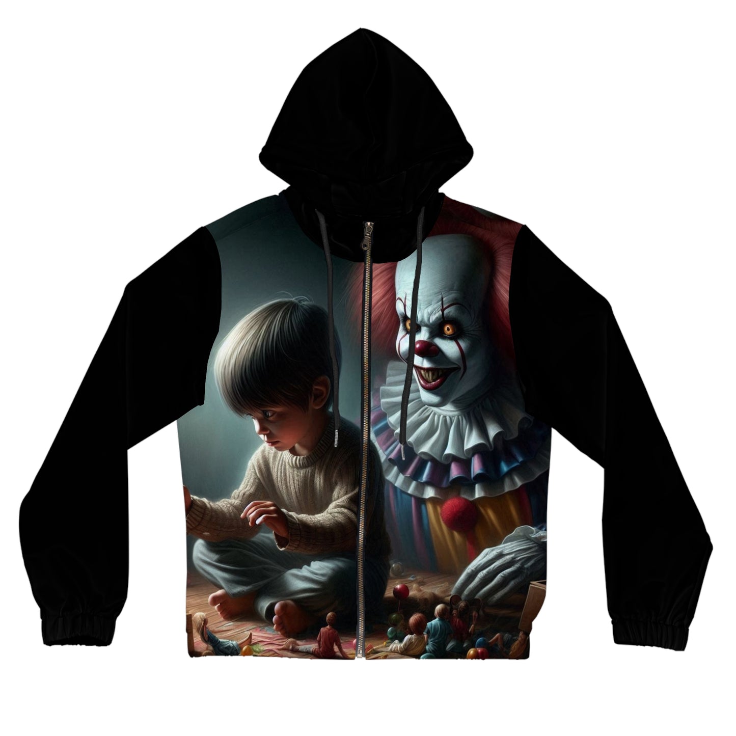 Child's Play Women’s Full-Zip Hoodie (AOP)