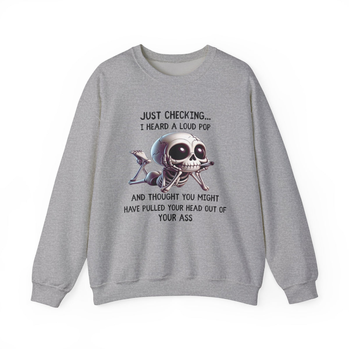 Just Checking Unisex Heavy Blend™ Crewneck Sweatshirt