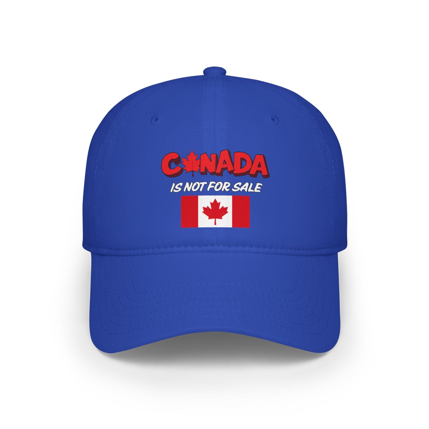 Flag Canada Is Not For Sale Low Profile Baseball Cap