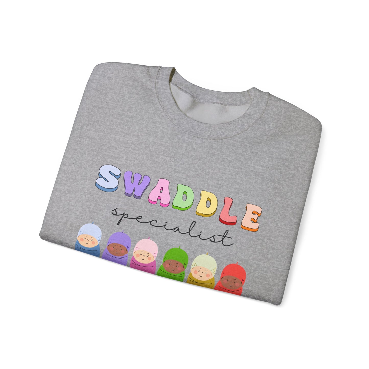 Swaddle Specialist  Unisex Heavy Blend™ Crewneck Sweatshirt