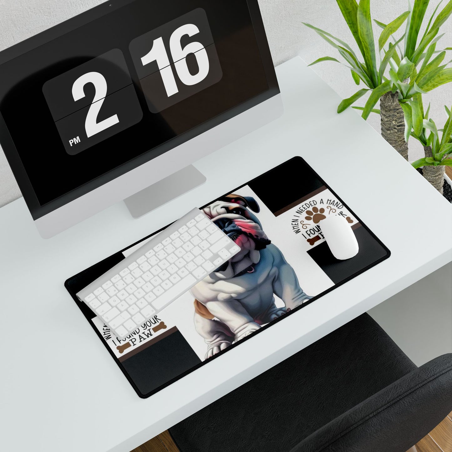 When I Need A Hand Desk Mat