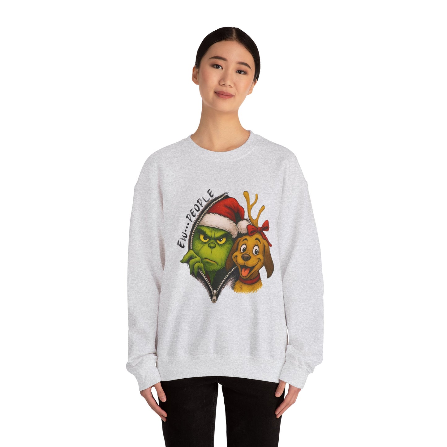 Ew... People Grinch Unisex Heavy Blend™ Crewneck Sweatshirt