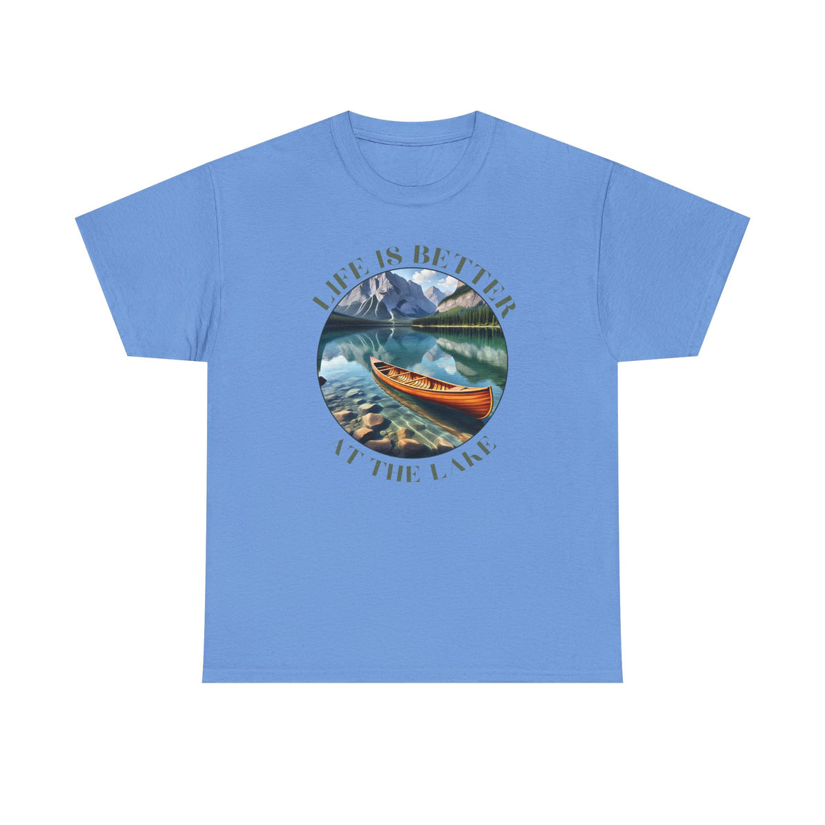 Life Is Better At The Lake Unisex Heavy Cotton Tee