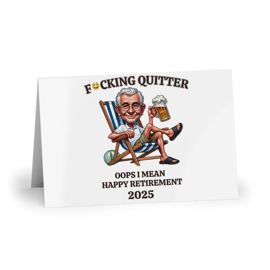 Retirement Blank Greeting Card