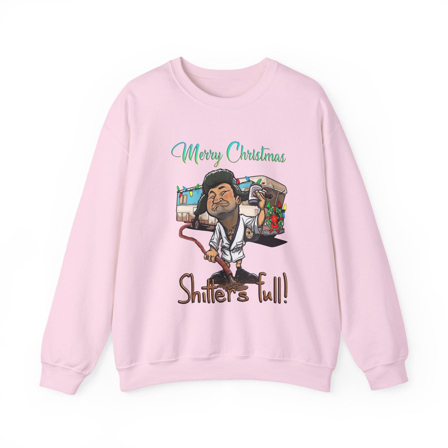 Merry Christmas Shitters Full! Unisex Heavy Blend™ Crewneck Sweatshirt