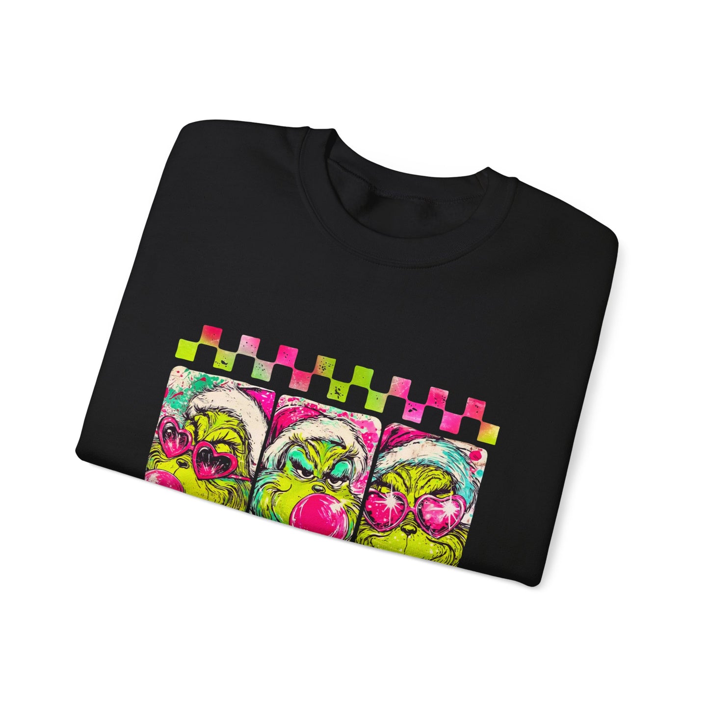 Pop Grinch Unisex Heavy Blend™ Crewneck Sweatshirt