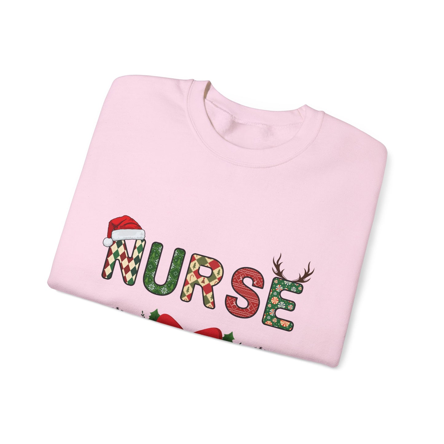 Nurse Christmas Unisex Heavy Blend™ Crewneck Sweatshirt