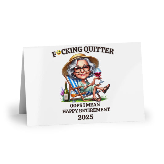 Retirement Blank Greeting Card