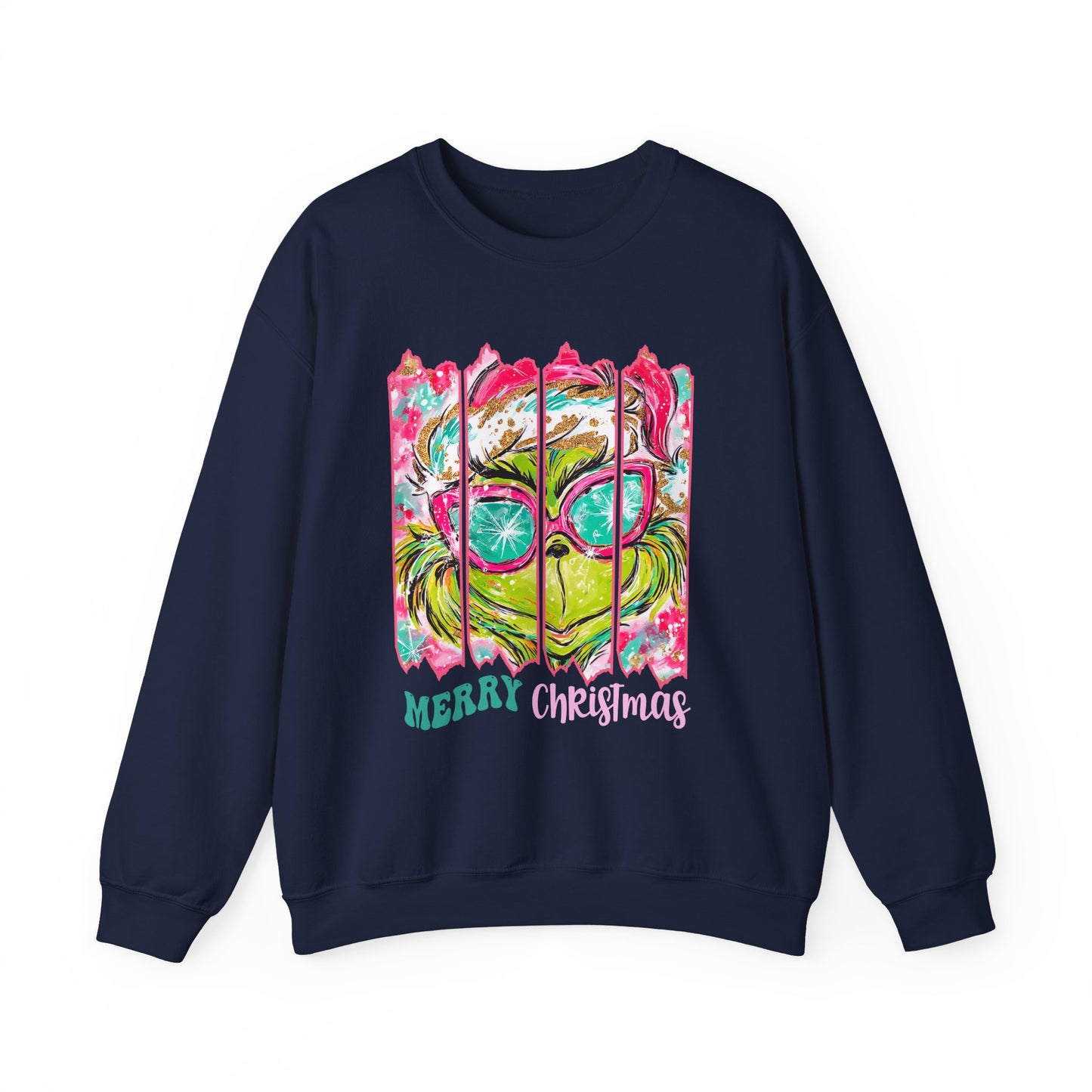 Merry Christmas Grinch Unisex Heavy Blend™ Crewneck Sweatshirt