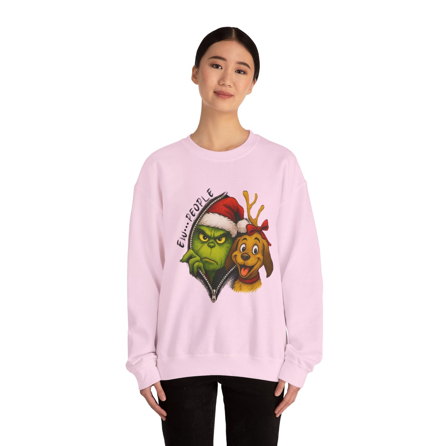 Ew... People Grinch Unisex Heavy Blend™ Crewneck Sweatshirt