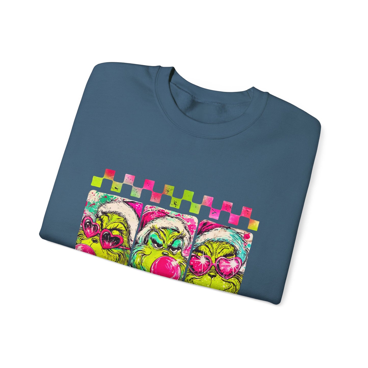 Pop Grinch Unisex Heavy Blend™ Crewneck Sweatshirt