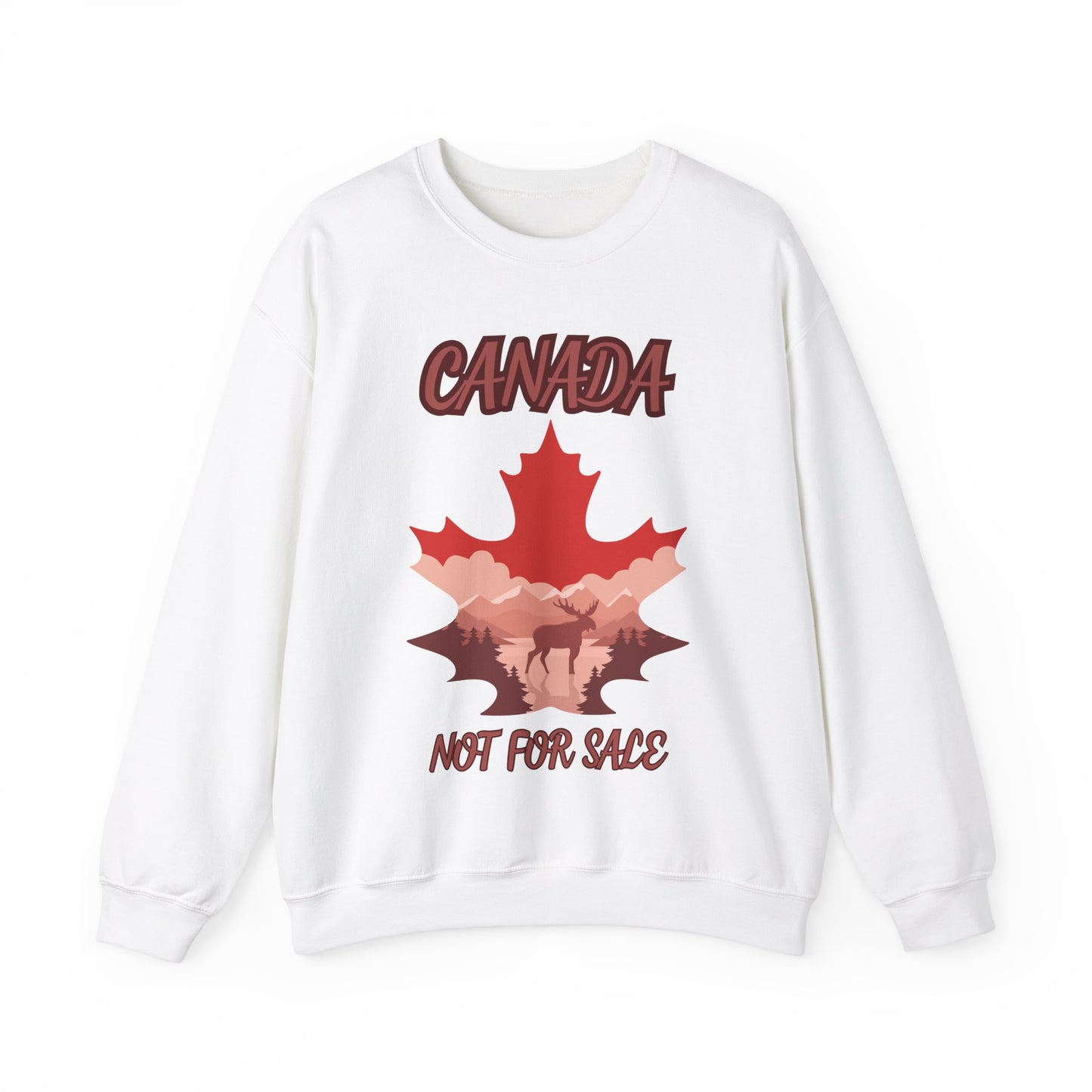 Canada Not For Sale Crewneck Sweatshirt