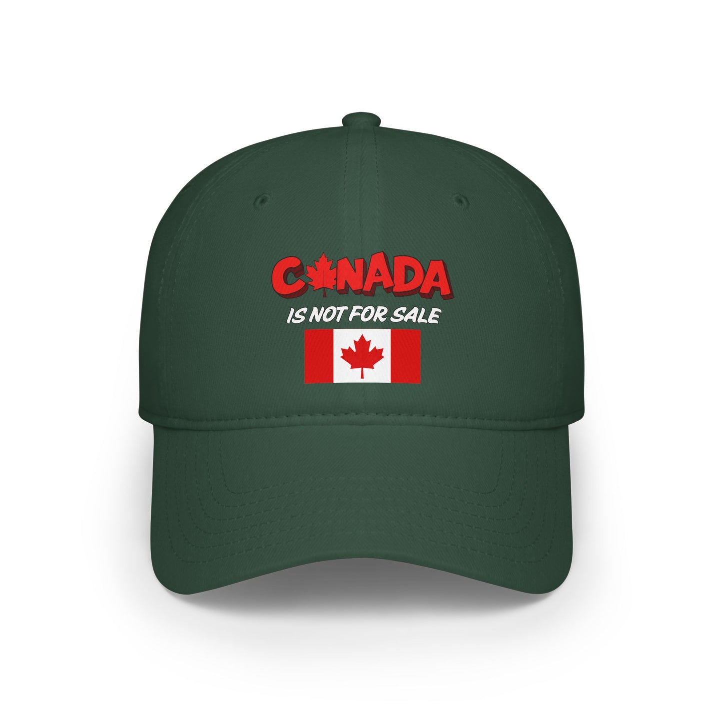 Flag Canada Is Not For Sale Low Profile Baseball Cap