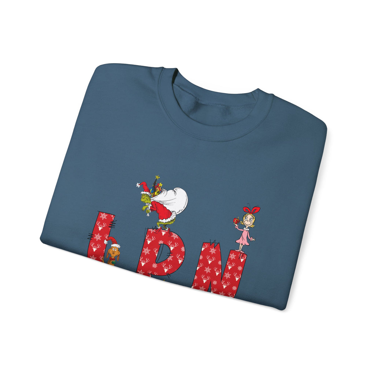 LPN Grinch Unisex Heavy Blend™ Crewneck Sweatshirt