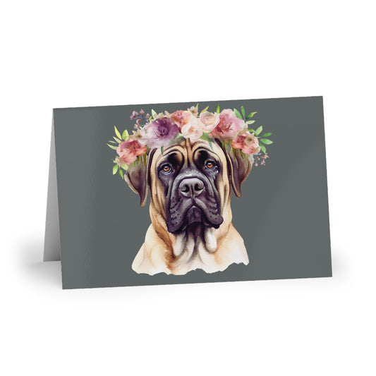 Violet Blank Greeting Card