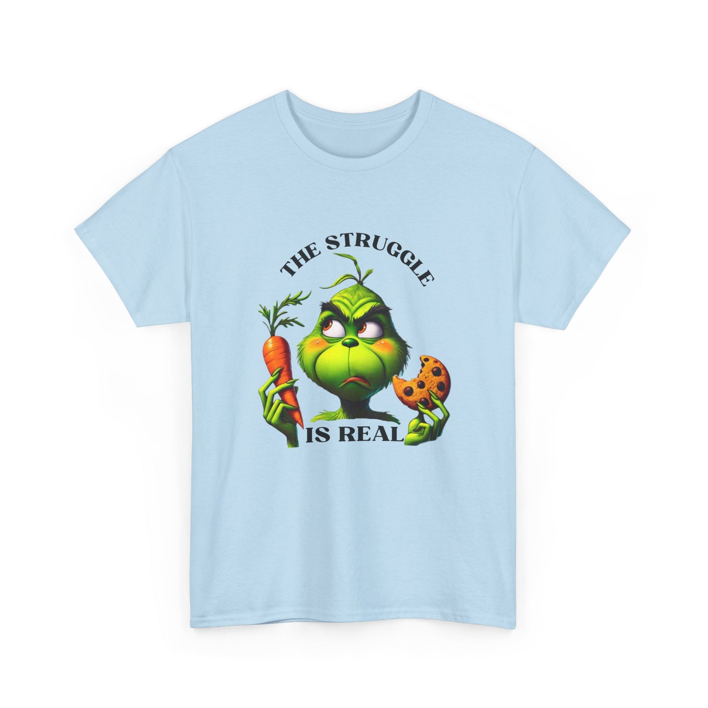 The Struggle Is Real Unisex Heavy Cotton Tee