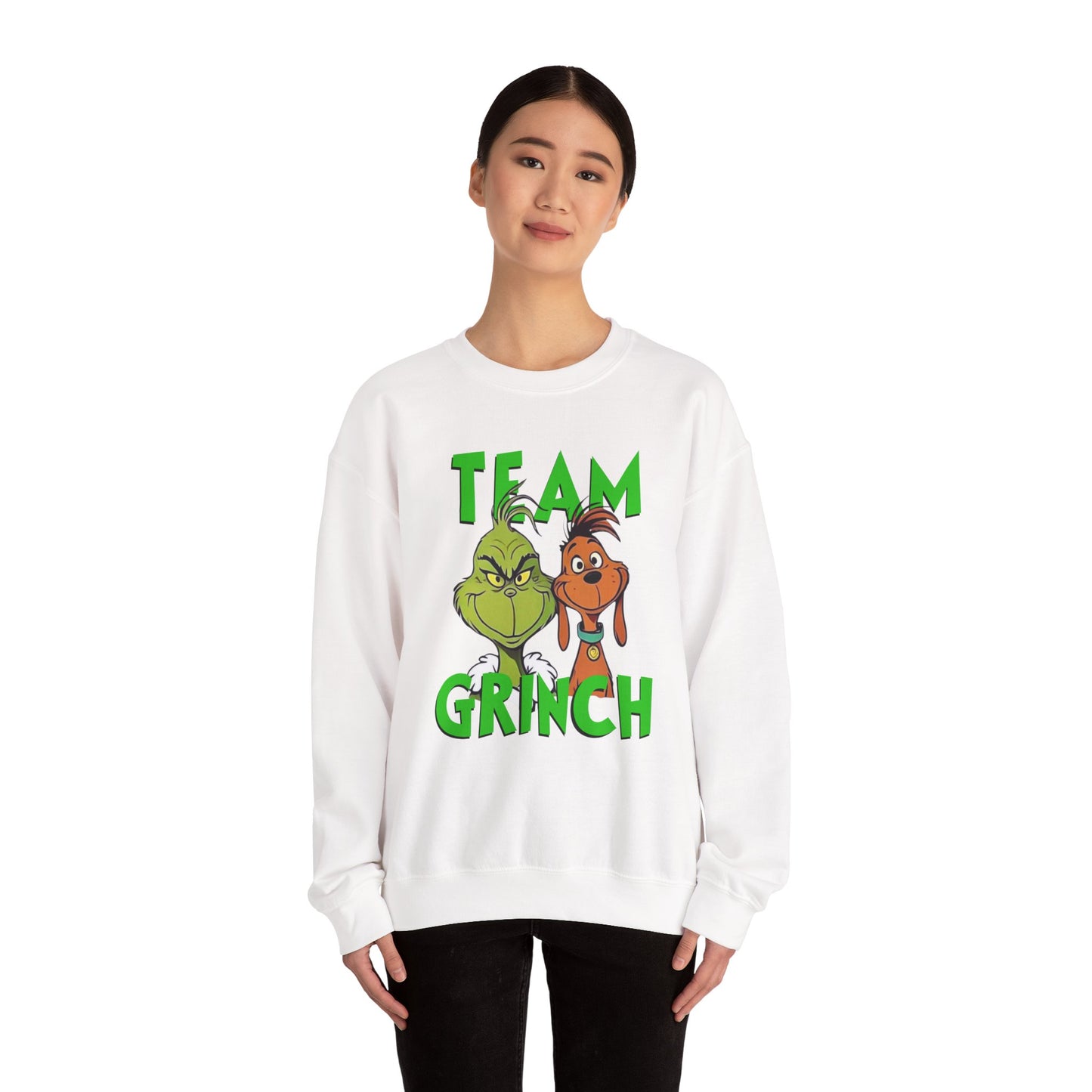Team Grinch Unisex Heavy Blend™ Crewneck Sweatshirt