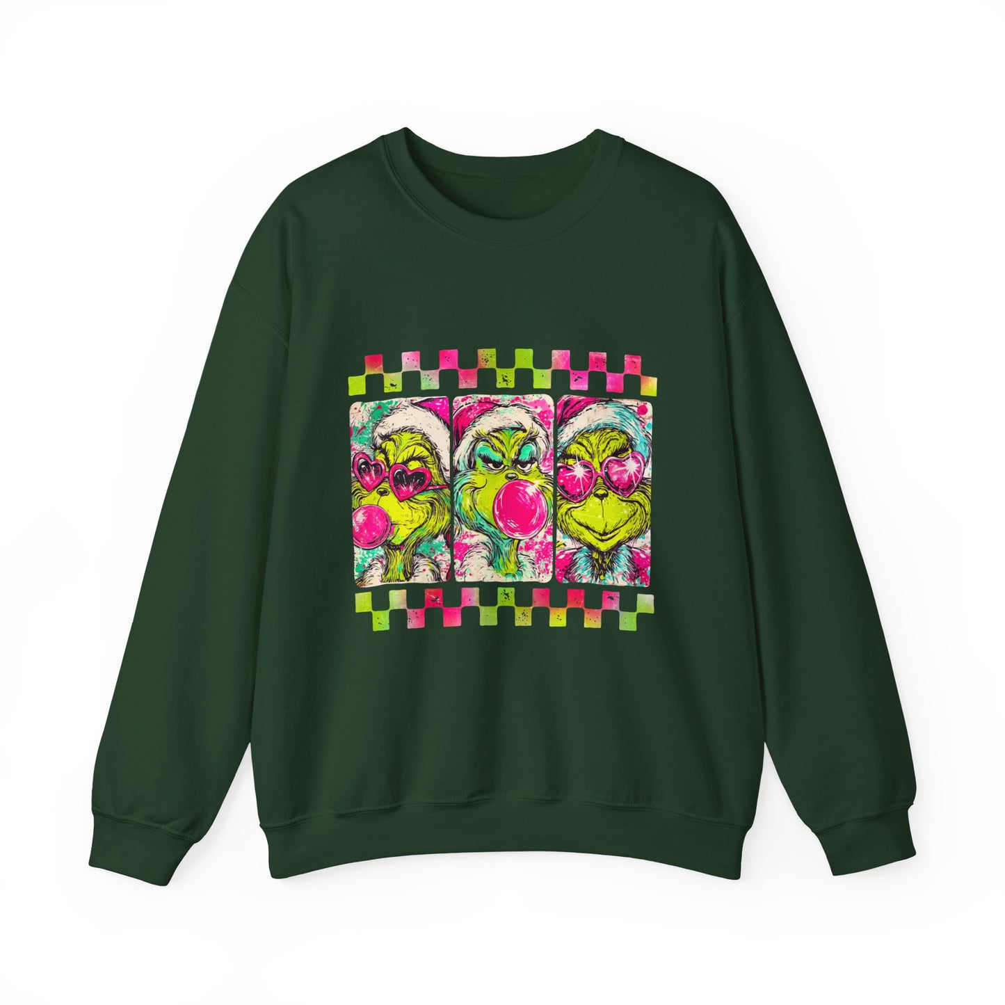 Pop Grinch Unisex Heavy Blend™ Crewneck Sweatshirt