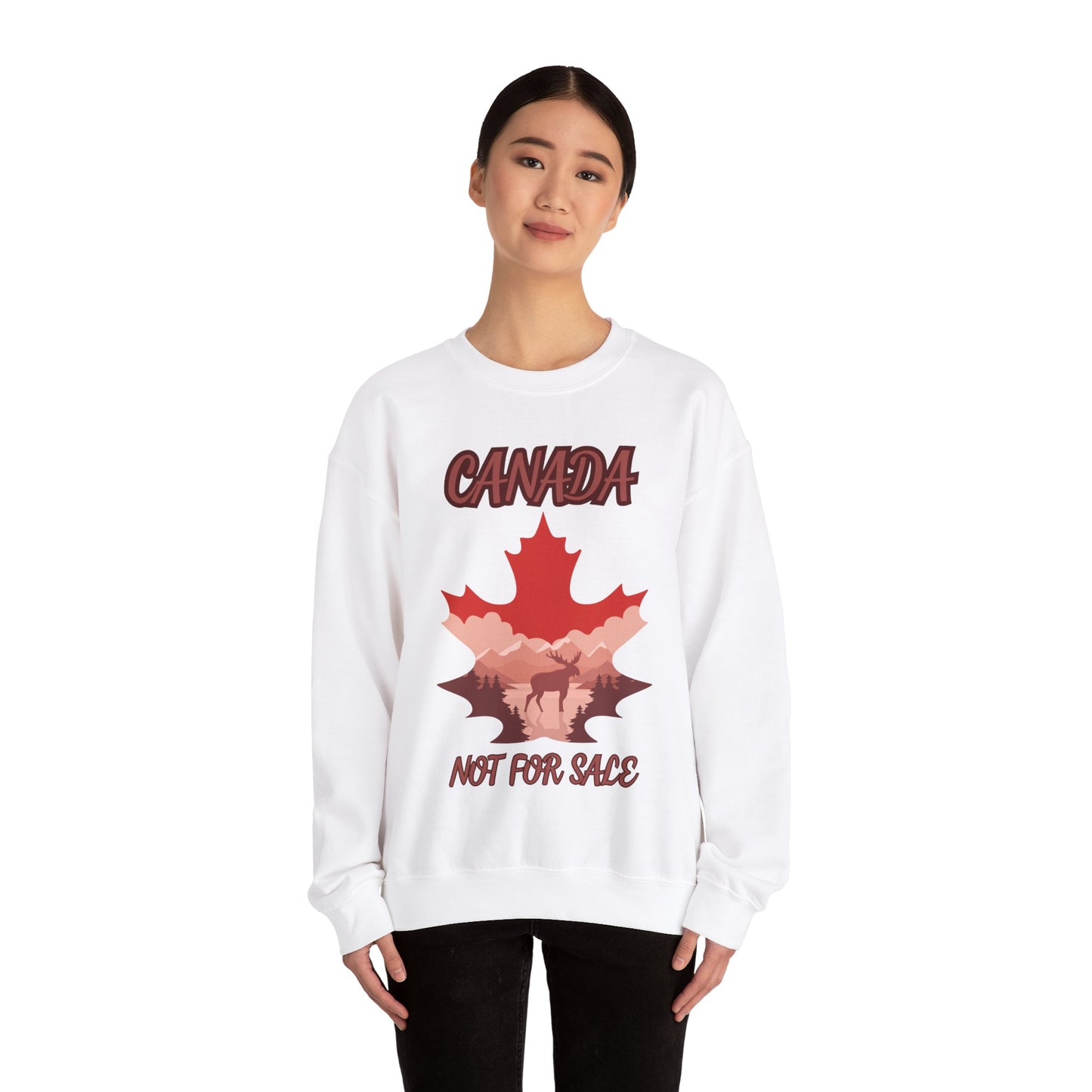 Canada Not For Sale Crewneck Sweatshirt