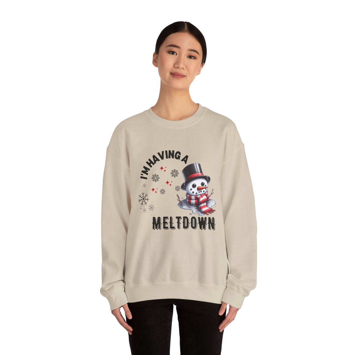 I'm Having A Meltdown Unisex Heavy Blend™ Crewneck Sweatshirt