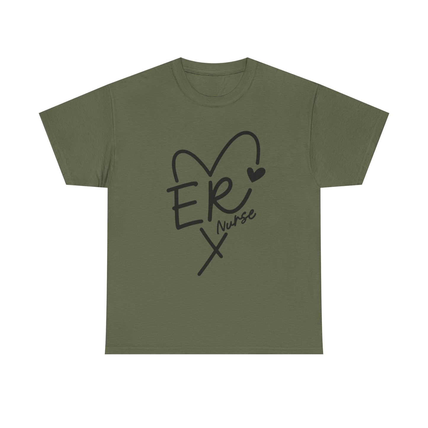 ER Nurse Unisex Heavy Cotton Tee