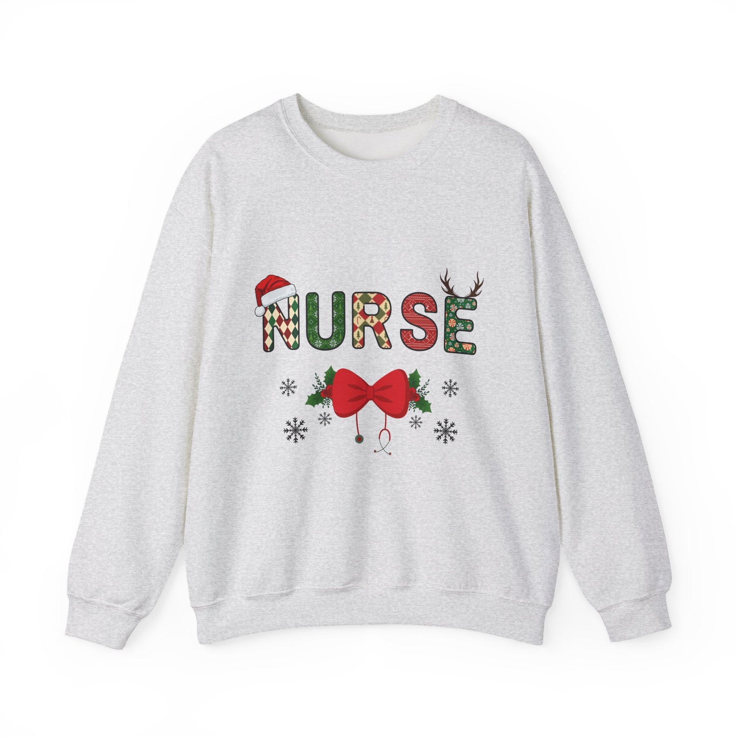 Nurse Christmas Unisex Heavy Blend™ Crewneck Sweatshirt
